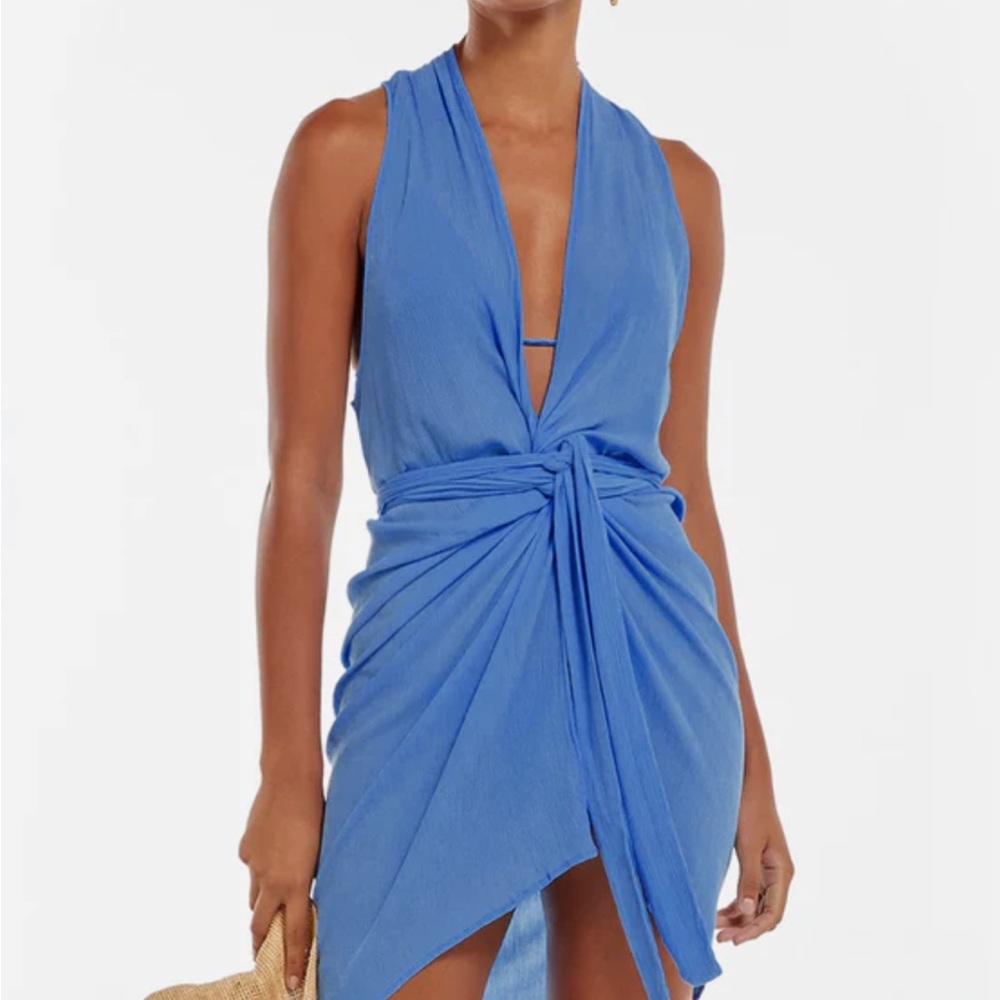 Vix Olivia  Plunge Swimsuit Cover-Up